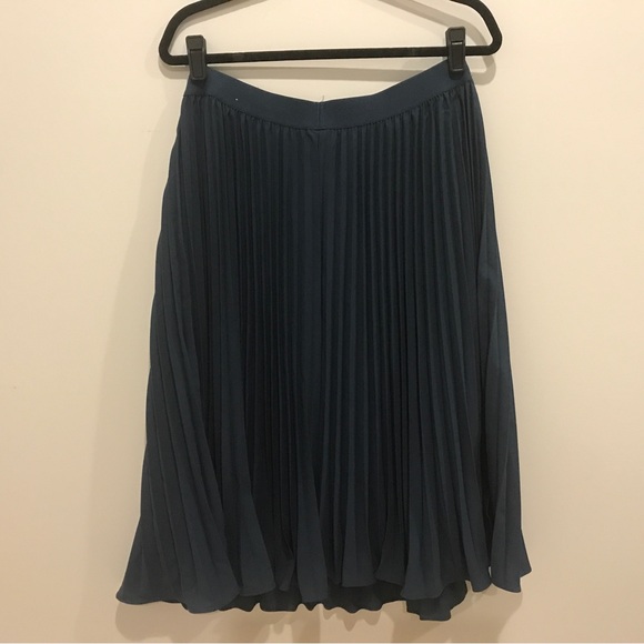 Grace Karin Pleated Chiffon A-line Swing Midi Skirt (2XL) - Picture 10 of 10